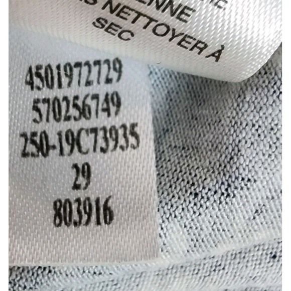 CHICO'S Blue White Hawaiian Tropical Sabrina Pineapple Dress Size 2 US Medium - Picture 7 of 9